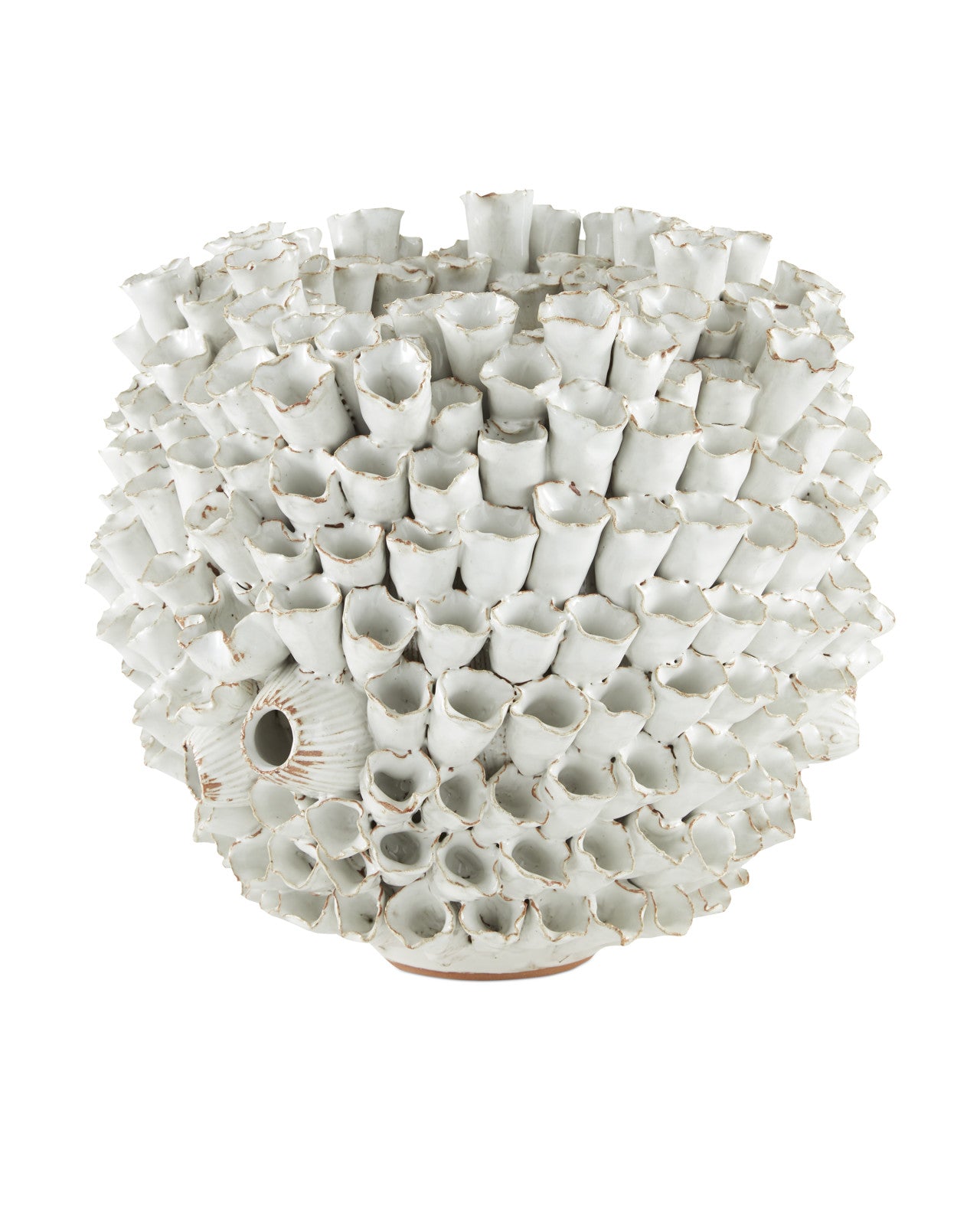 Manitapi Medium White Vase