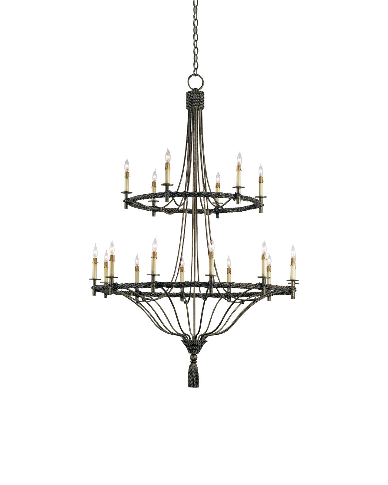 Priorwood Bronze Chandelier
