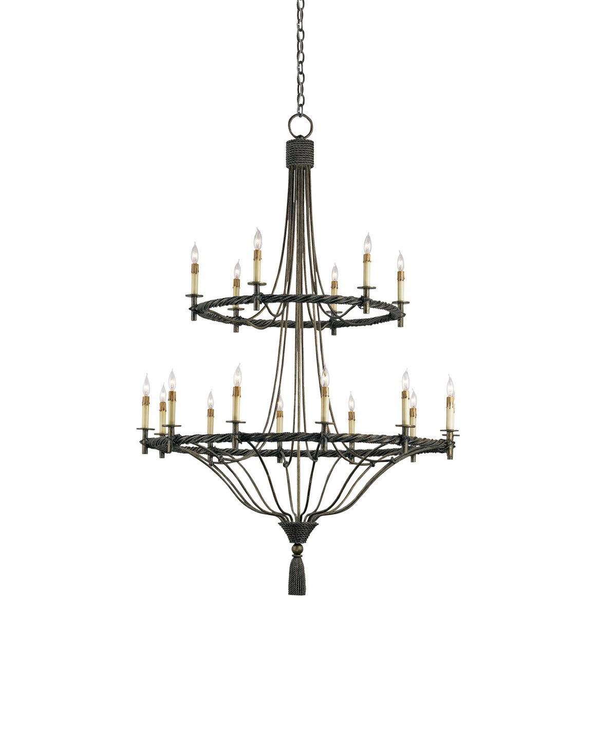 Priorwood Bronze Chandelier