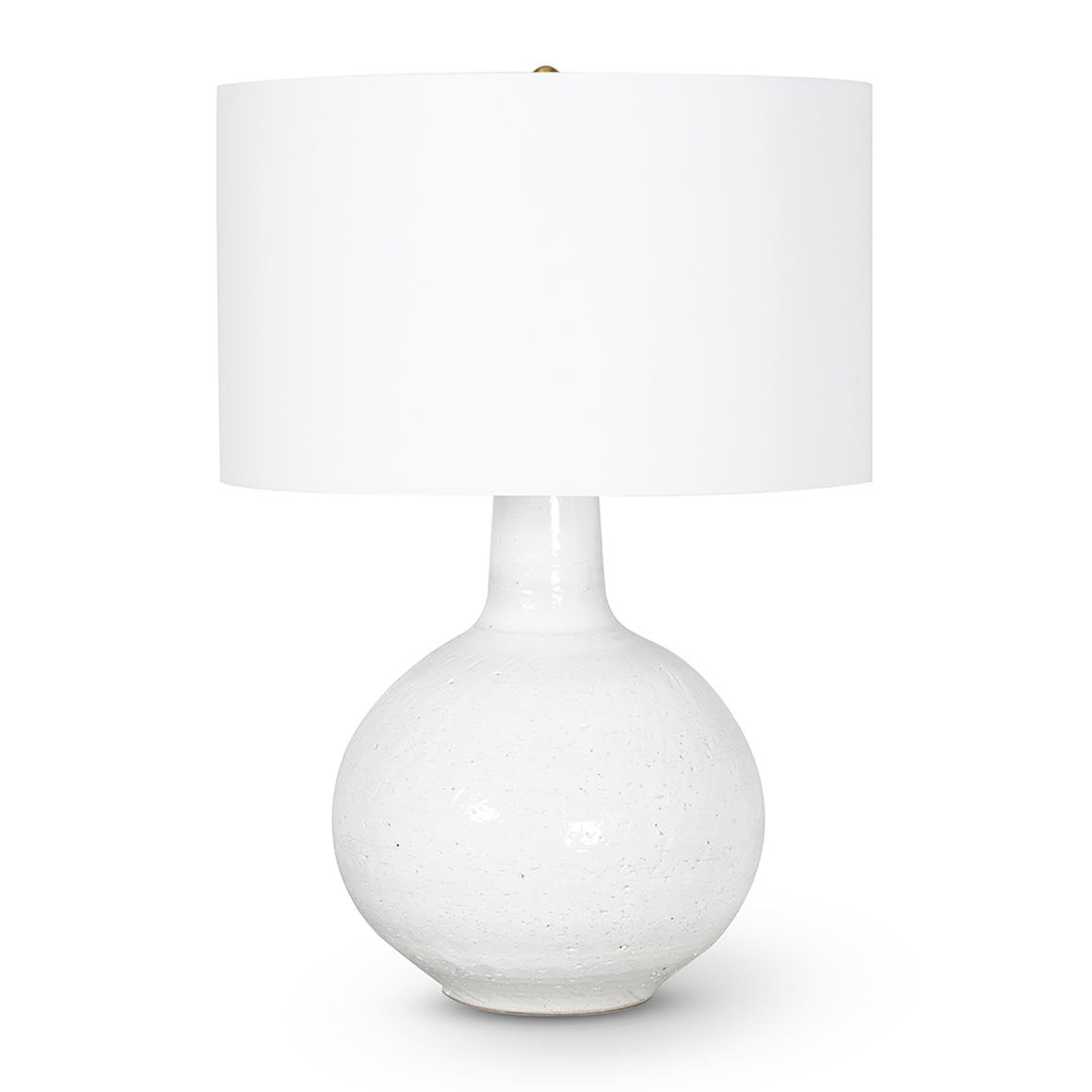 Clemente Ceramic Table Lamp (Earthenware White)