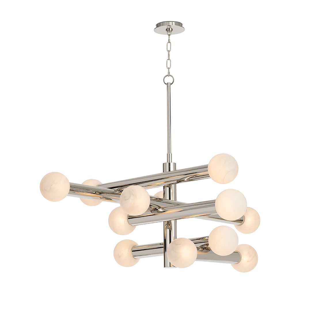 Dion Chandelier (Polished Nickel)