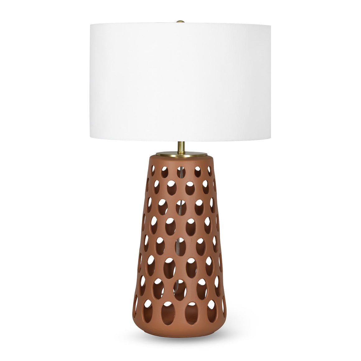 Kelvin Ceramic Table Lamp (Terra Cotta)