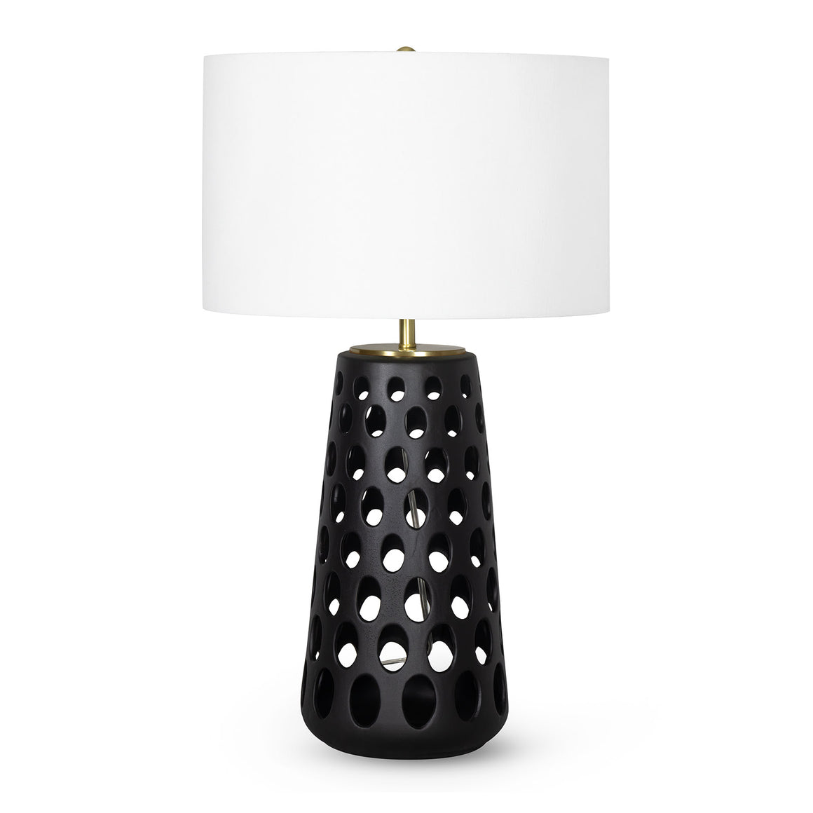 Kelvin Ceramic Table Lamp (Black)