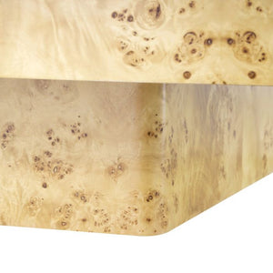 Norma Large Square Coffee Table, Burl | Norma Collection | Villa & House