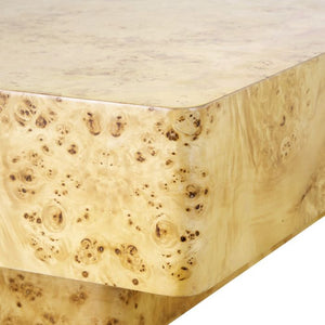 Norma Large Square Coffee Table, Burl | Norma Collection | Villa & House