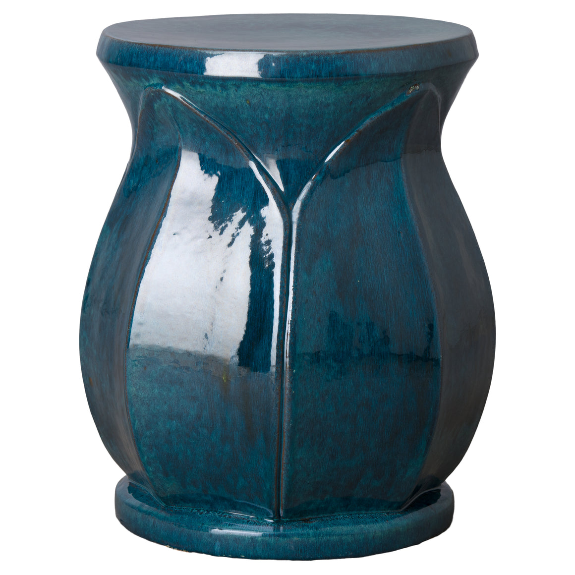 Large Lotus Ceramic Garden Stool/Table