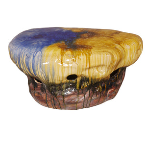 Free Form Ceramic Rock Table - Mixed Colors