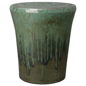 Tapered Garden Stool/Table – Teal Green