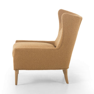 Marlow Wing Chair-Copenhagen Amber
