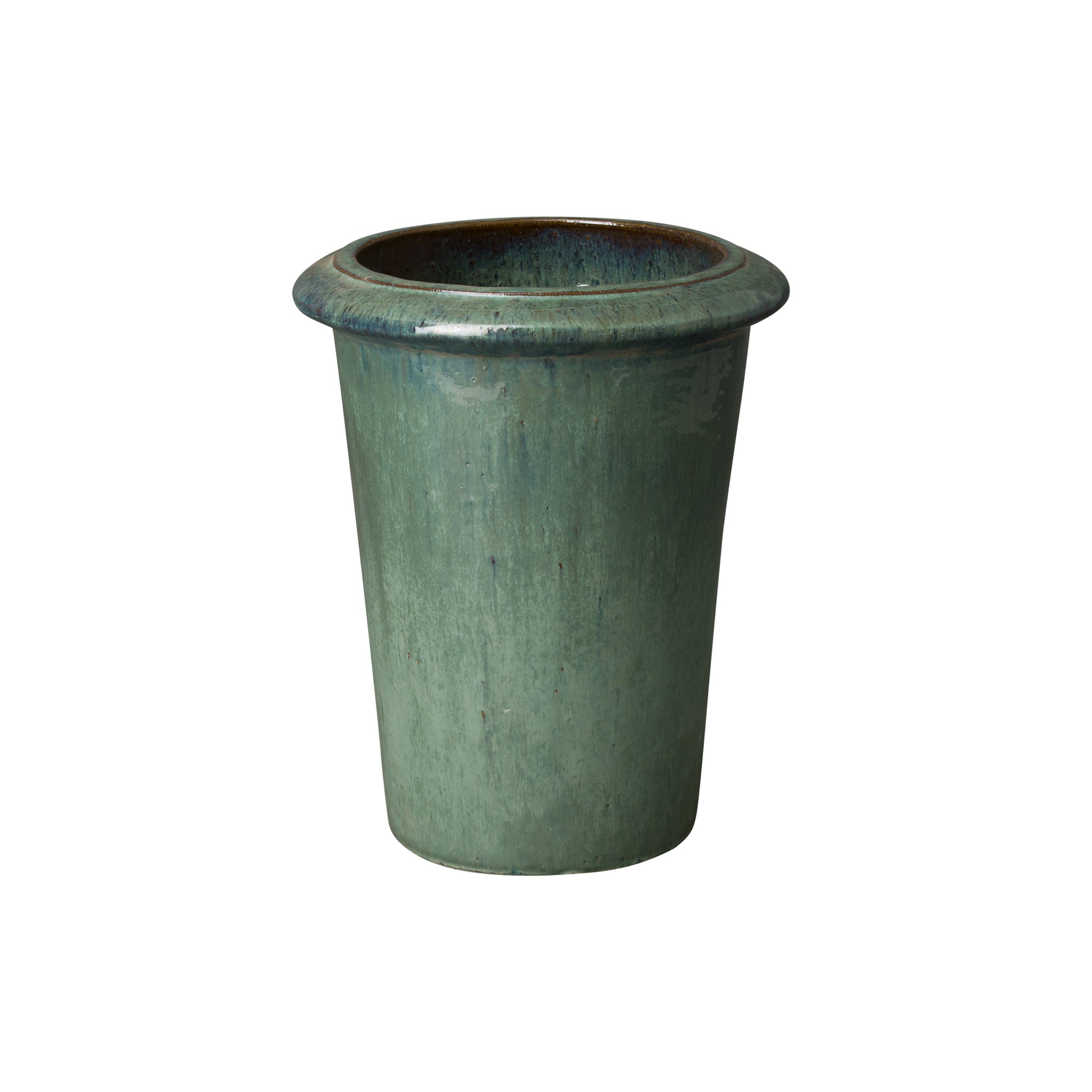 Small Tall Taper Planter - Teal