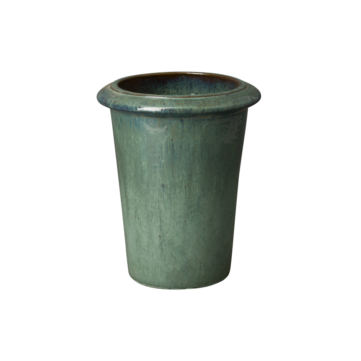 Small Tall Taper Planter - Teal