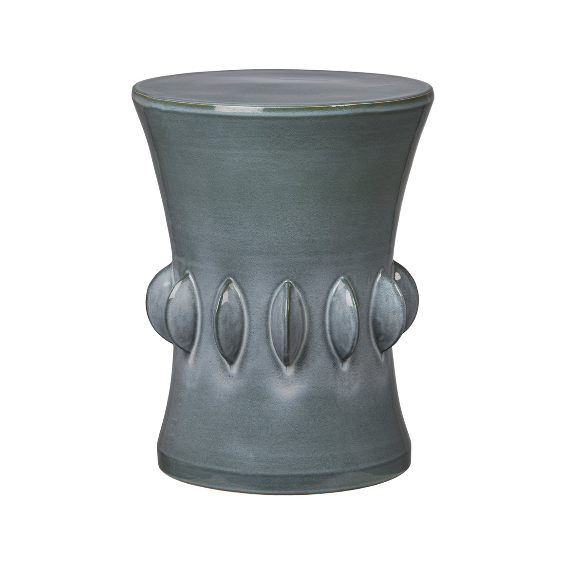 Small Jewel Garden Stool - Light Gray