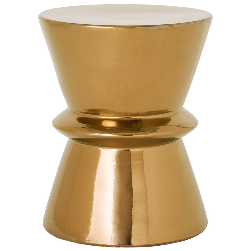 Zip Garden Stool - Gold