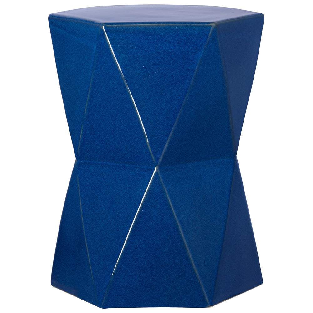Large Matrix Garden Stool - Blue