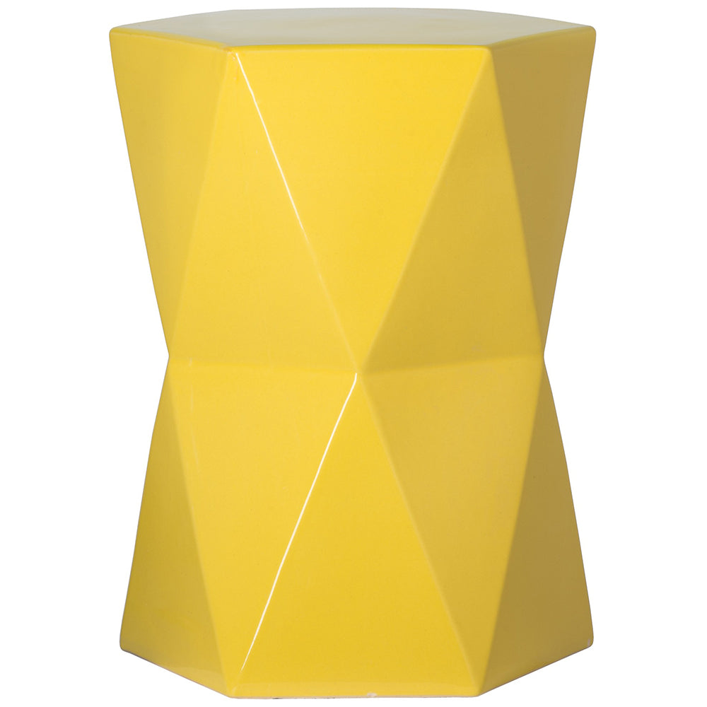 Large Matrix Garden Stool - Yellow