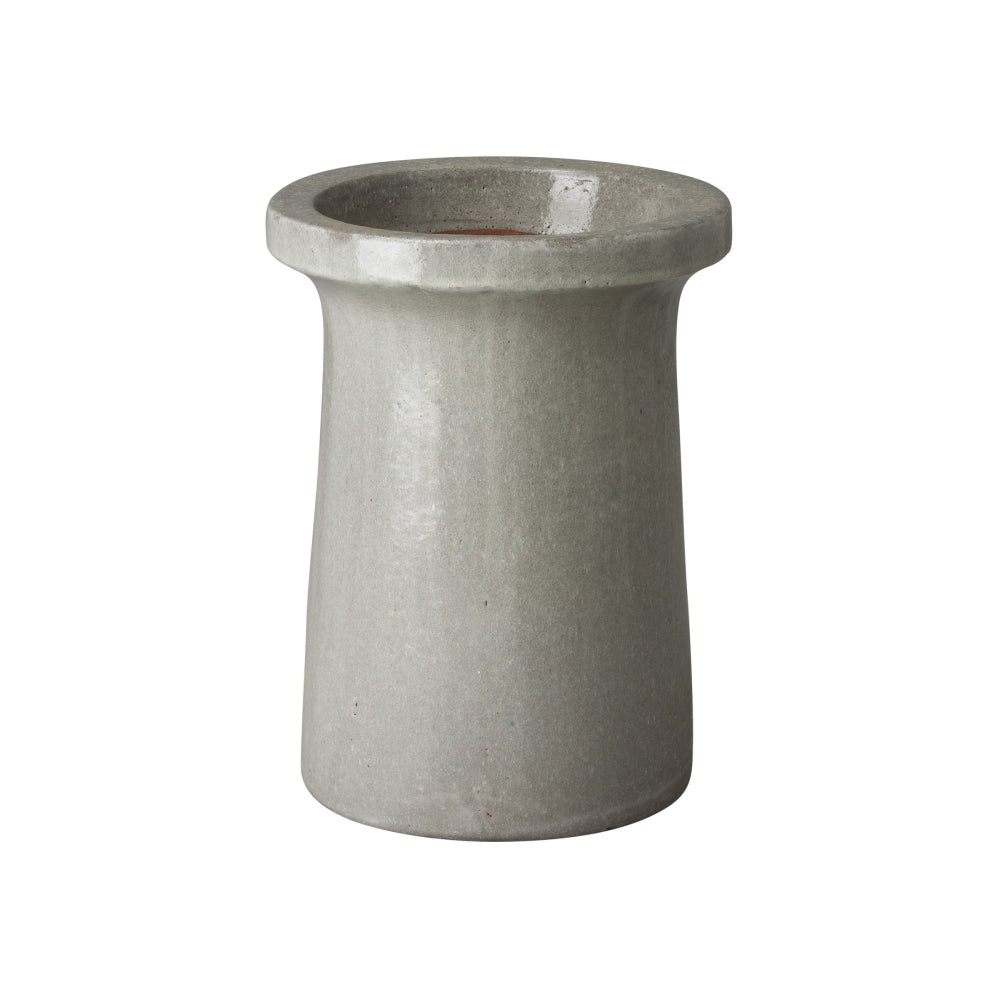 Small Plateau Ceramic Planter - Grey