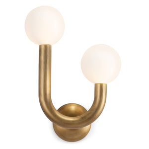 Happy Sconce Right Side (Natural Brass)