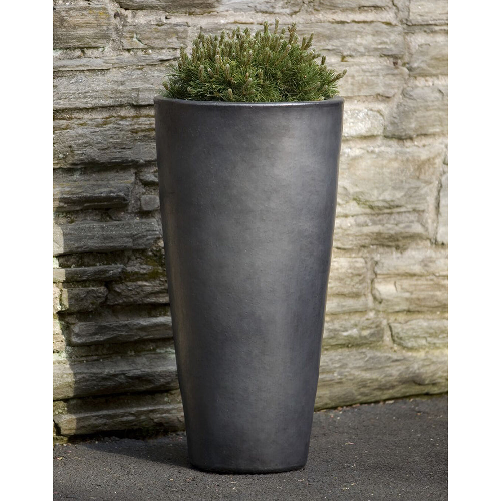 Aluan Tall Planter - Graphite