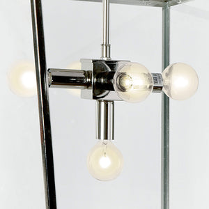 Regina Andrew 5-Bulb Large Lantern Pendant – Polished Nickel