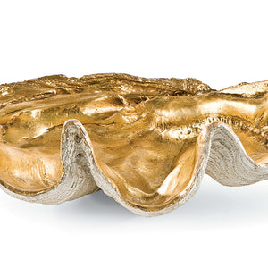 Regina Andrew Large Golden Clam Bowl