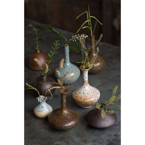 Regina Andrew Multicolored Ceramic Bud Vases – Set of 8