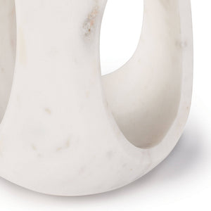 Regina Andrew Large Modern Marble Sculpture – White