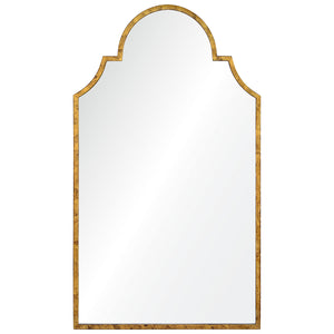 Large Queen Anne Mirror – Gold Leaf