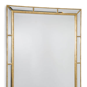 Regina Andrew Beveled Gold Leaf Mirror