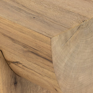 Elbert Console Table-Natural Oak