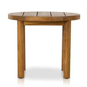 Messina Outdoor End Table-Natural