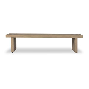 Haskell Outdoor Coffee Table-Brown-Fsc