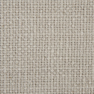Modern Birch Wood Counter Stool — Neutral Linen Fabric