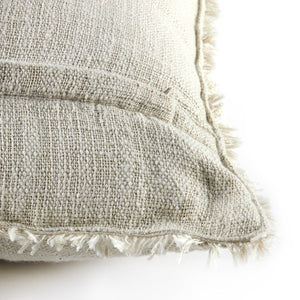 Tharp Outdoor Pillow-Natural Crm-Textured Taupe