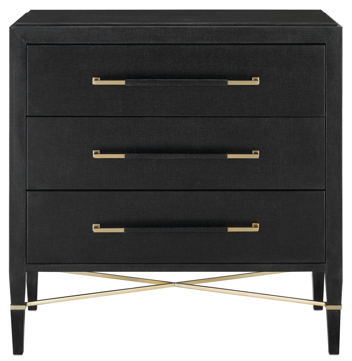 Currey and Company Verona Black Chest