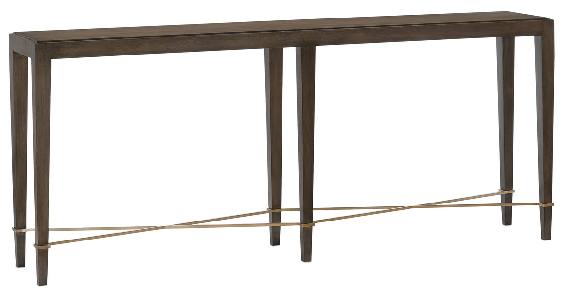 Currey and Company Verona Chanterelle Console Table