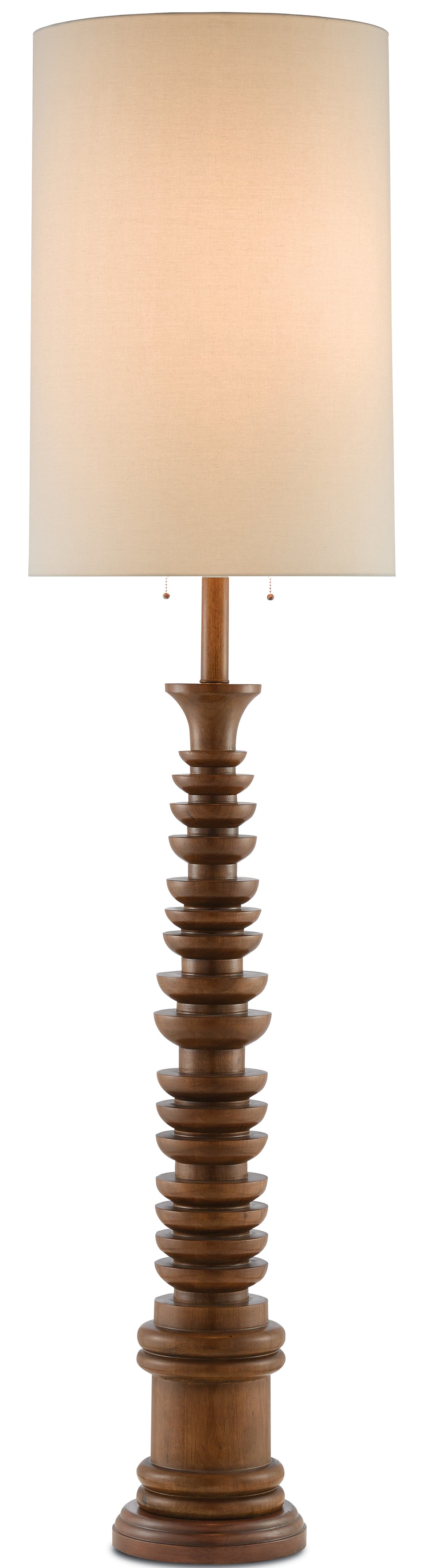 Currey and Company Malayan Floor Lamp