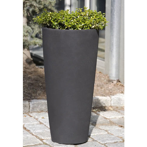 Tall Faux Cement Planter