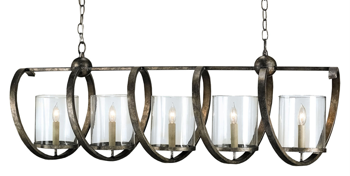 Currey and Company Maximus Bronze Chandelier