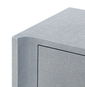 3-Drawer & 2-Door Cabinet in Gray Lacquered | Audrey Collection | Villa & House