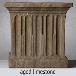 Huntington Small Modern Urn Planter - Alpine Stone (14 finishes available)