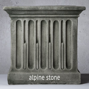 Berkeley Small Rimmed Planter - Alpine Stone (14 finishes available)