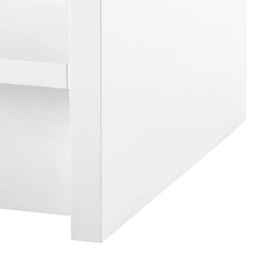 1-Drawer Side Table in White | Benjamin Collection | Villa & House