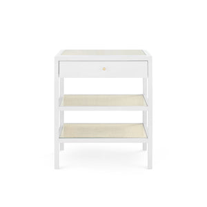 1-Drawer Side Table , White | Caanan Collection | Villa & House