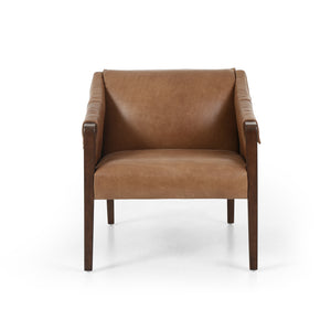 Bauer Leather Chair - Warm Taupe Dakota