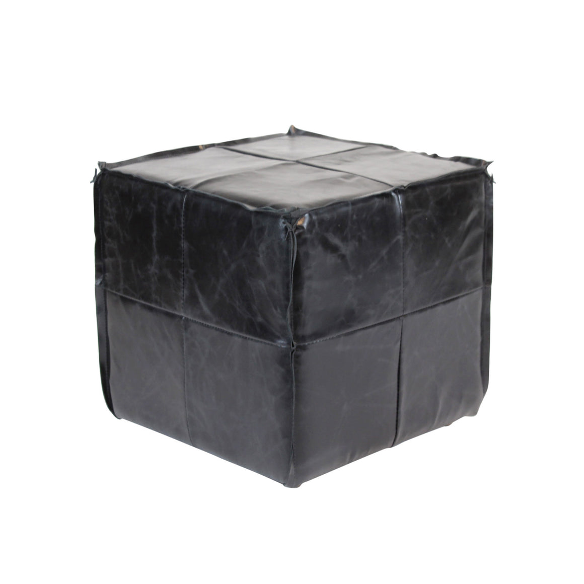 Leather Cube Arg Black