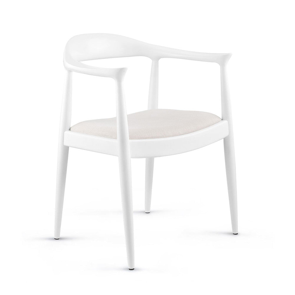 Arm Chair — White | Danish Collection | Villa & House