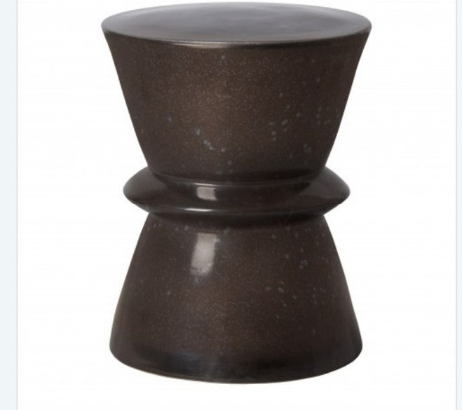 Zip Garden Stool - Gun Metal Grey