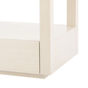 1-Drawer Side Table - Blanched Oak | Gavin Collection | Villa & House