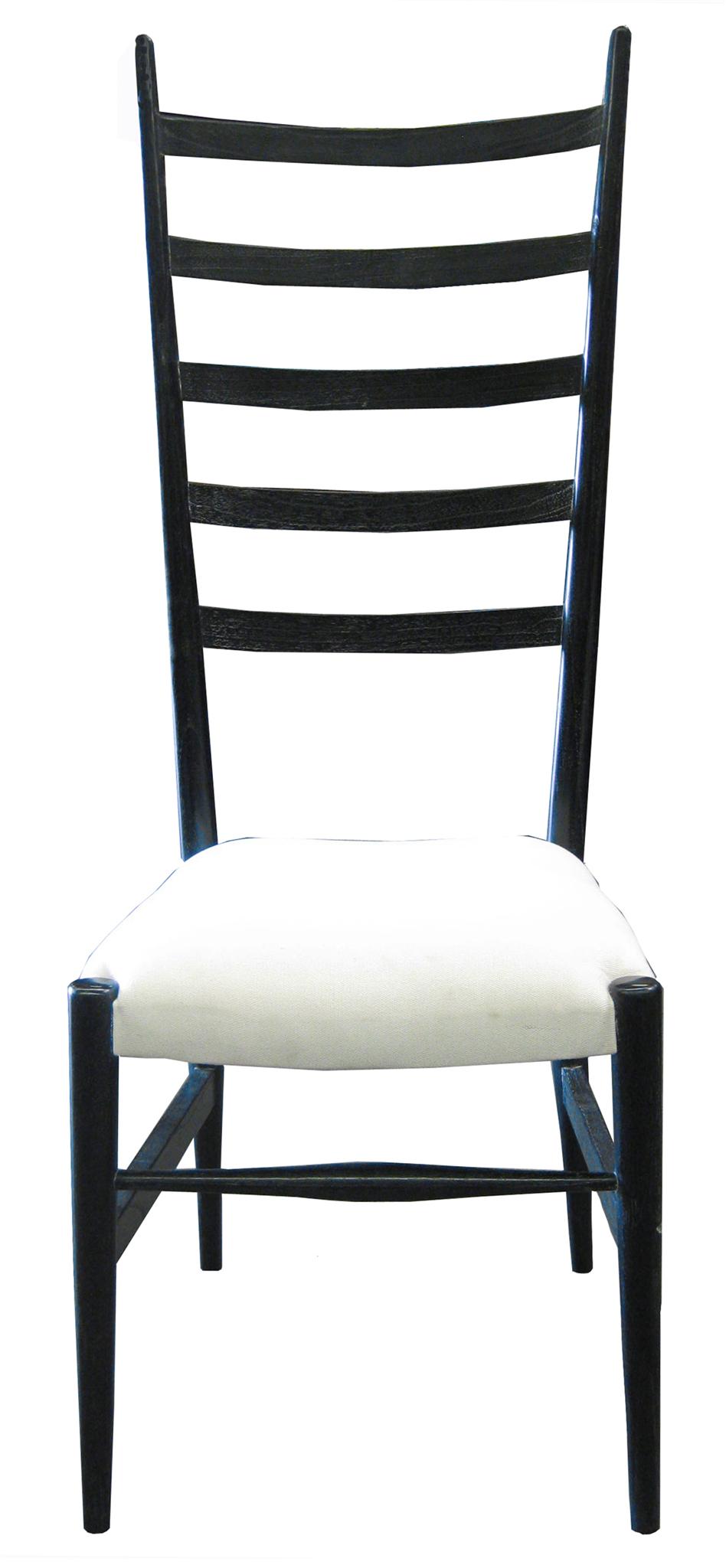 Noir Ladder Chair - Black