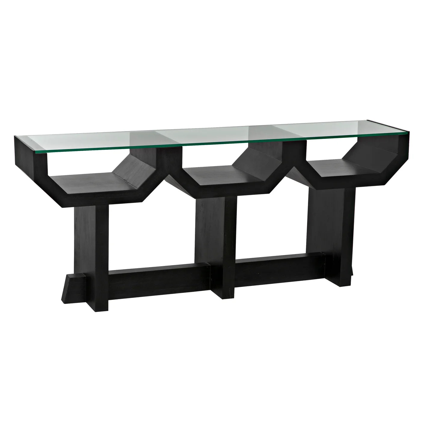 Ando Console - Hand Rubbed Black